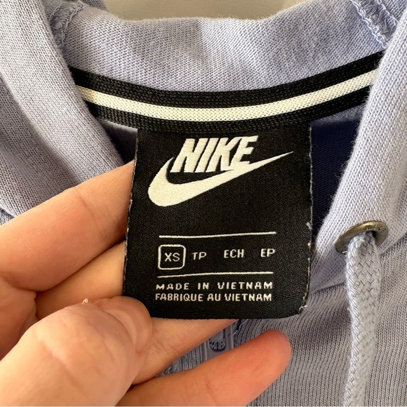 Nike Light Purple Full-Zip Hoodie - Picture 3 of 4